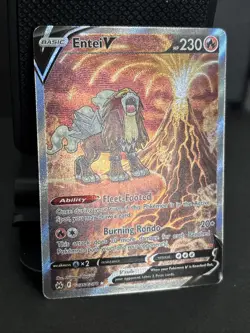 Entei v Crown Zenith Galarian Gallery Holo Ultra Rare Pokemon TCG GG36/GG70 - Image 2