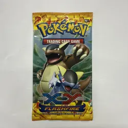 Sealed Pokemon TCG XY Flashfire Booster Pack - Kangaskhan - Image 1