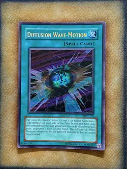 Yugioh Diffusion Wave-Motion MFC-107 Secret Rare MP - Image 1