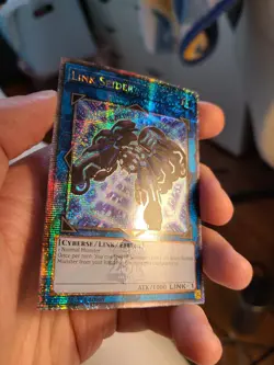 Yugioh Link Spider MP24-EN045 1st Quarter Century Secret Rare - Image 2