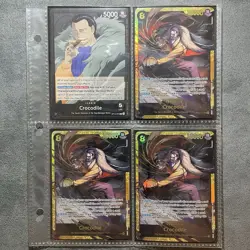 ONE PIECE ENG TCG: BLACK CROCODILE CORE DECK 60 CARD NEAR MINT - Image 3