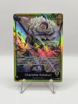 One Piece CCG Charlotte Katakuri OP03-099 Leader - English - NM+ - Image 1