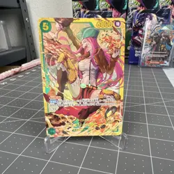 Jewelry Bonney OP12-118 SEC Secret Rare Full Art Legacy of the Master Japanese - Image 2