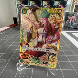 Jewelry Bonney OP12-118 SEC Secret Rare Full Art Legacy of the Master Japanese - Image 3