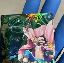 One Piece OP10-030 JP OP13 Carrying On His Will Smoker Alt Art SP Pack Fresh 🔥 - Image 5