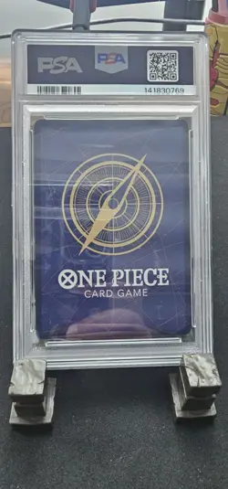 One Piece Monkey.D.Luffy Carrying On His Will OP13-118 WANTED POSTER SP PSA 10 - Image 2
