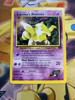SABRINA’S DROWZEE - Gym Challenge - 95/132 - Common - Pokemon Card - NM - Image 1