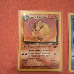Vintage Pokemon TCG Rocket/Dark Bundle cards LP Inc Holo Dark Weezing - Image 5