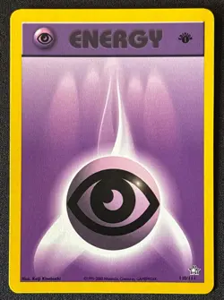 1st Edition Psychic Energy - Neo Genesis - #110/111 - Vintage Pokemon Card WOTC - Image 1