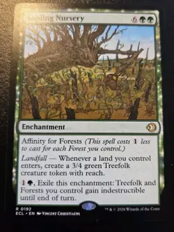 Sapling Nursery 0192 Rare Lorwyn Eclipsed Magic: The Gathering - Image 1