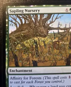 Sapling Nursery 0192 Rare Lorwyn Eclipsed Magic: The Gathering - Image 2