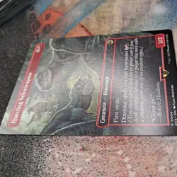 Hunting Velociraptor - Borderless Near Mint, English The Lost Caverns of Ix - Image 2