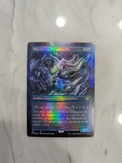Phyrexian Metamorph (Borderless) Double Masters Foil Near Mint MTG - Image 1