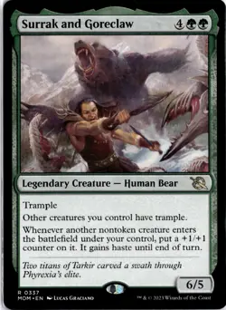 Surrak and Goreclaw R March of the Machine 337 NM - Image 1