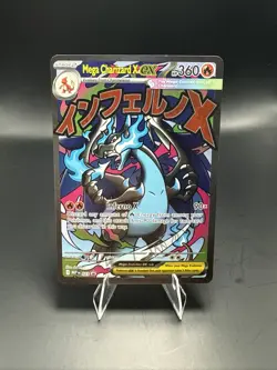 Pokemon TCG Mega Charizard X ex Black Star Promo MEP 023 Holo UPC D - Image 2