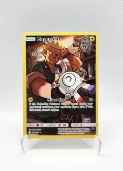 Pokemon Magnemite Secret Rare Trainer Gallery! 242/236 Sm-Cosmic Eclipse Holo - Image 1