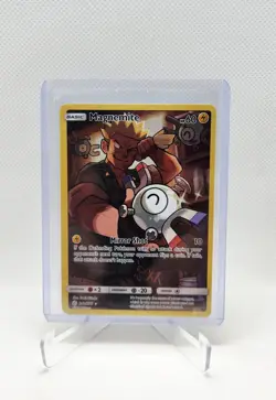 Pokemon Magnemite Secret Rare Trainer Gallery! 242/236 Sm-Cosmic Eclipse Holo - Image 2
