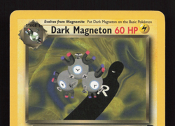 Pokemon TCG Team Rocket Dark Magneton 28/82 Non Holo Vintage 2000 LP - Image 3