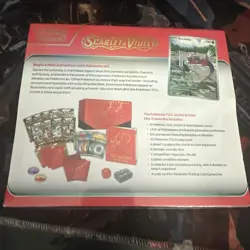 Nintendo Pokemon TCG Scarlet & Violet Elite Trainer Box - 9 Packs 820650853418 - Image 2