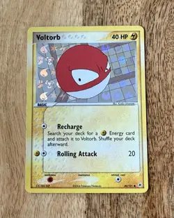 Pokemon Voltorb 80/101 Reverse Holo EX Hidden Legends Near Mint Rare Condition - Image 1