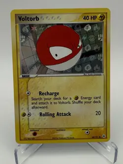 Pokemon Voltorb 80/101 Reverse Holo EX Hidden Legends Near Mint Rare Condition - Image 2