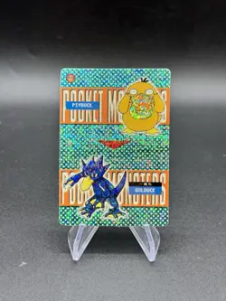 Psyduck Golduck Holo Pokemon Vintage Pocket Monster Vending Prism Sticker 599 - Image 1