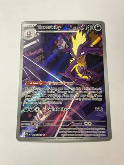 Pokemon Toxtricity 103/094 Phantasmal Flames Illustration Rare Holo NM English - Image 1