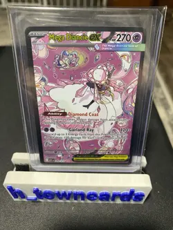 282/217 Mega Diancie ex - Ascended Heroes - Special Illustration Rare EX Pokemon - Image 1
