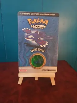 2003 Nintendo Pokemon Ruby And Sapphire Limited Edition Collector’s Coins - Image 3
