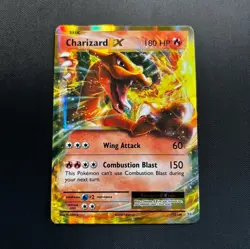 Pokemon Charizard EX 12/108 Holo Dragon Basic 180HP 150 Attack English TCG - Image 1