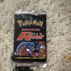 Pokemon Team Rocket Gyarados Booster Pack New Sealed - Image 1