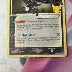 Pokemon Celebrations Greninja Gold Star – Large Swirl Holo🌀 - Image 5