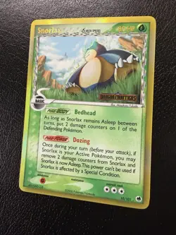 Snorlax Stamped Reverse Holo 10/101 Pokemon TCG Dragon Frontiers LP/MP - Image 4
