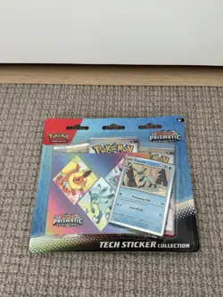 Pokemon Scarlet & Violet Prismatic Evolutions Tech Sticker Collection Glaceon - Image 1