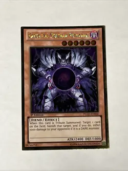 Caius the Shadow Monarch PGLD-EN066 Premium Gold 1st Edition Yugioh Card TCG NM - Image 1