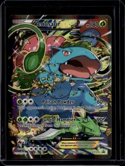 Venusaur EX XY123 / Black Star Promo Card 2016 (LP) / Pokemon TCG - Image 1