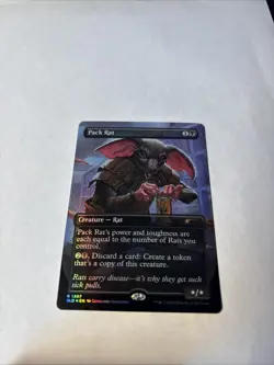 Pack Rat (1307) (Rainbow Foil) Secret Lair Drop Foil - Image 1