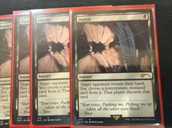 2024 MTG Magic the Gathering Secret Lair Drop Arcane SLD #479 Duress X4 Playset - Image 2