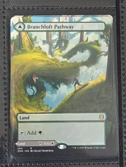Branchloft / Boulderloft Pathway (Borderless) X1 ZNR MTG Zendikar Rising - Image 1