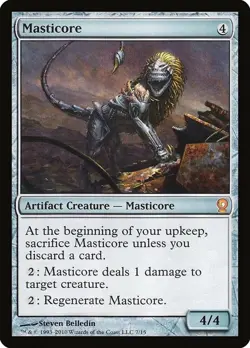 MTG Foil - Masticore - 7 / NM / English - Image 1