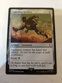 MTG - Universes Beyond: Fallout - Lightning Greaves - NM - NF - Image 1