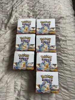Pokemon TCG Surging Sparks Booster Box 36 Packs - Bundle of 7 sealed (see desc) - Image 1