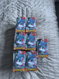 Pokemon TCG Surging Sparks Booster Box 36 Packs - Bundle of 7 sealed (see desc) - Image 5