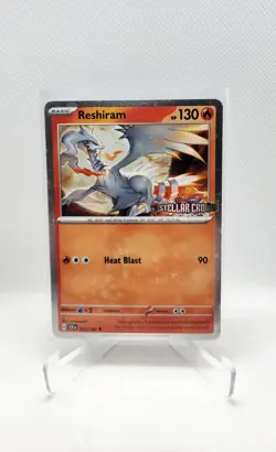 Pokemon Reshiram - Stellar Crown Stamped! Holo! 022/142 - Image 1