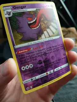 Pokemon TCG Gengar 057/198 Chilling Reign Reverse Holo Rare NM - Image 1