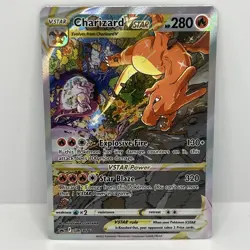 2022 Pokemon Charizard VSTAR SWSH262 Black Star Promo - Image 1