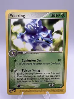 Pokemon TCG | Vintage Weezing Lot | 1st Edition | 45/62 | 70/165 | 24/109 - Image 5