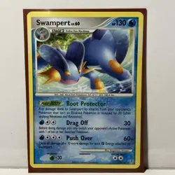 Pokemon TCG - Swampert DPPt Supreme Victors 012/147 Deck Exclusives Regular LP - Image 1