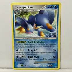 Pokemon TCG - Swampert DPPt Supreme Victors 012/147 Deck Exclusives Regular LP - Image 2