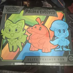 Nintendo Pokemon TCG Scarlet & Violet - Paldea Evolved Elite Trainer Box - 9 Pks 820650853661 - Image 1